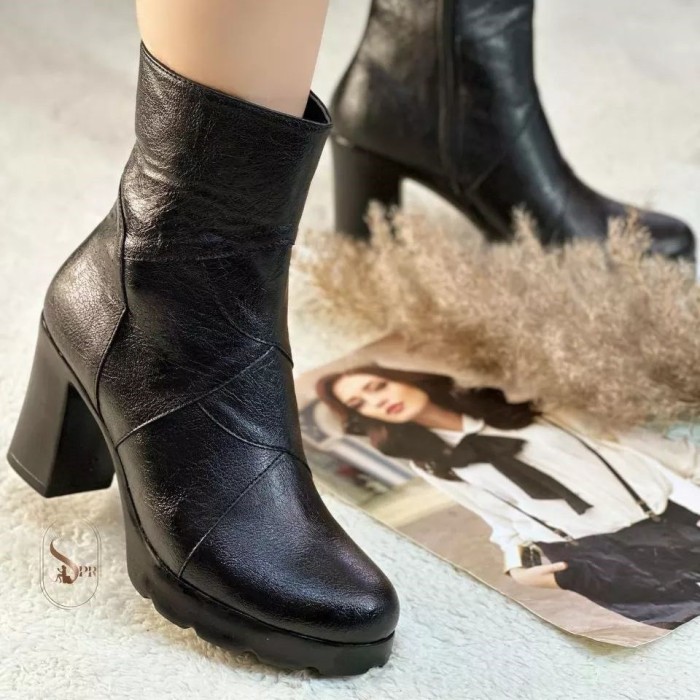 نیم بوت زنانه جزیره مدل نیکا کد 01